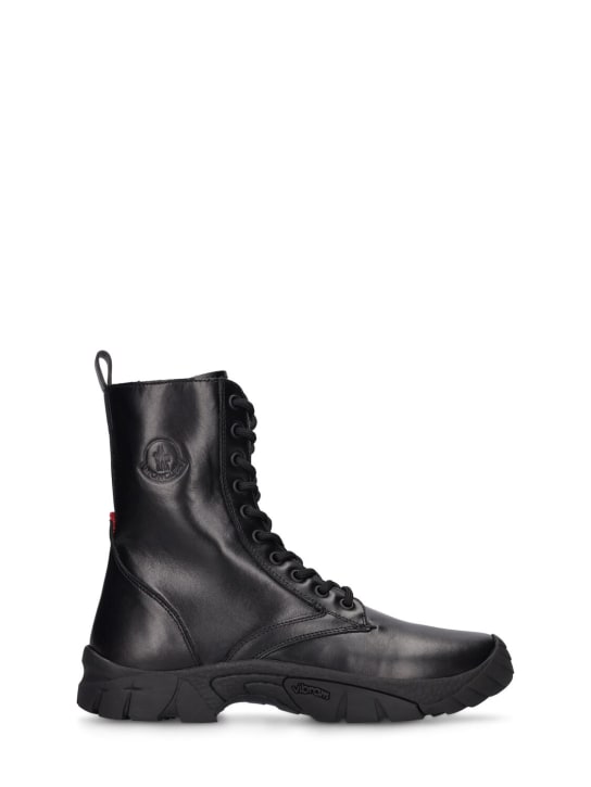 Moncler Petit Larue Trek leather ankle boots