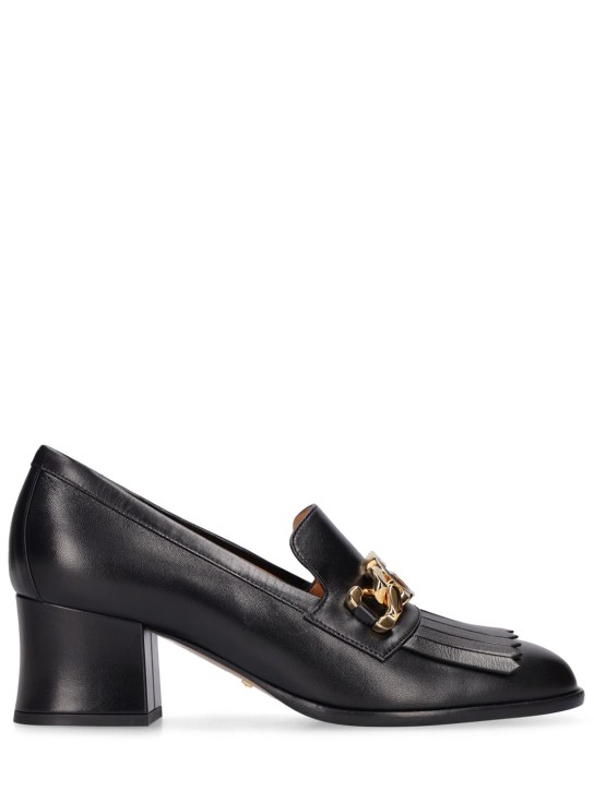 Gucci 55mm Interlocking G leather loafers