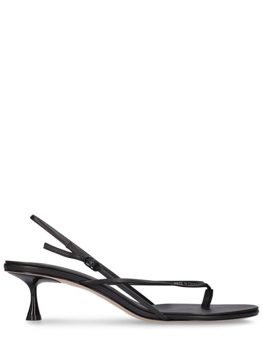 Studio Amelia 50mm Wishbone leather sandals