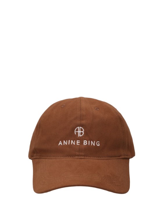 ANINE BING Jeremy cotton baseball cap vivatumusica