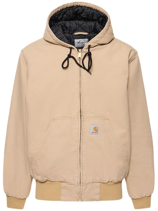 Carhartt WIP: OG Active 코튼 집업 재킷 - men_0 | Luisa Via Roma
