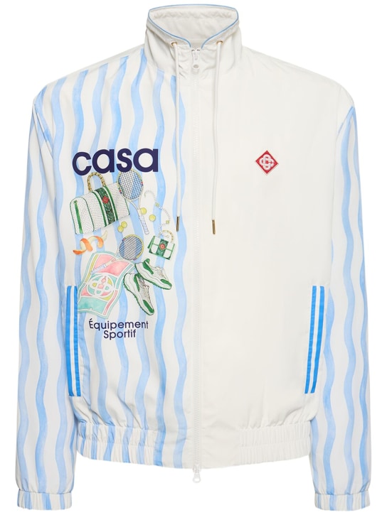 Casablanca Logo tech track jacket