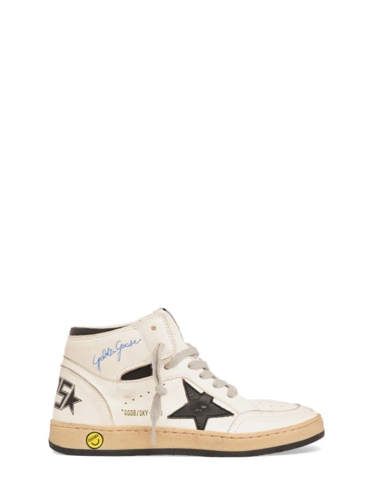 Golden Goose Sky Star leather lace-up sneakers