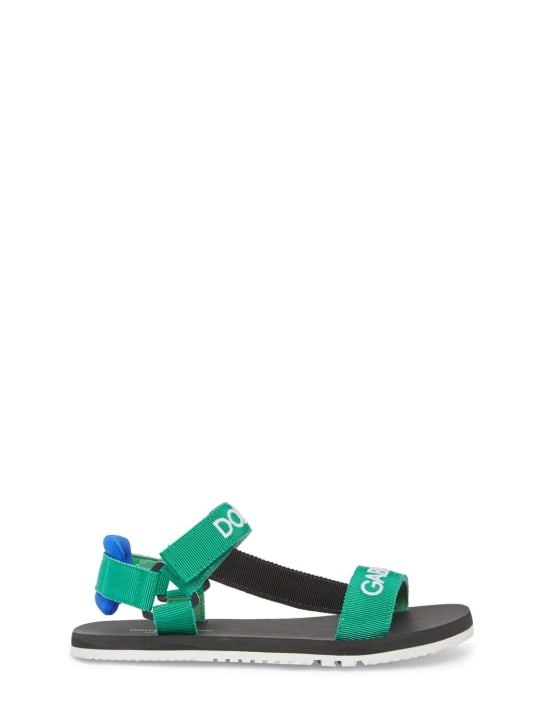 Dolce & Gabbana Lycra strap sandals