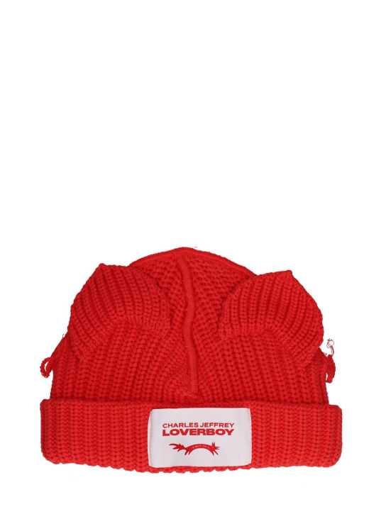 Charles Jeffrey LOVERBOY Chunky ears beanie | vivatumusica.com