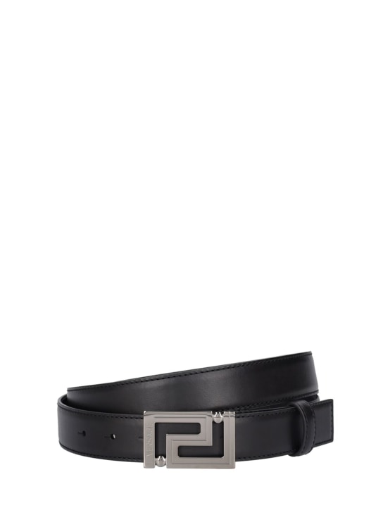 Versace 30mm Greca leather belt