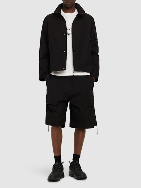 C.P. Company: Metropolis Hyst jacket - Black - men_1 | Luisa Via Roma