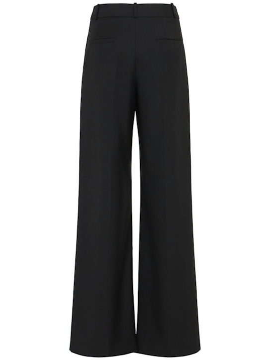 Loulou De Saison: Sbiru LDS straight leg pants - Black - women_1 | Luisa Via Roma