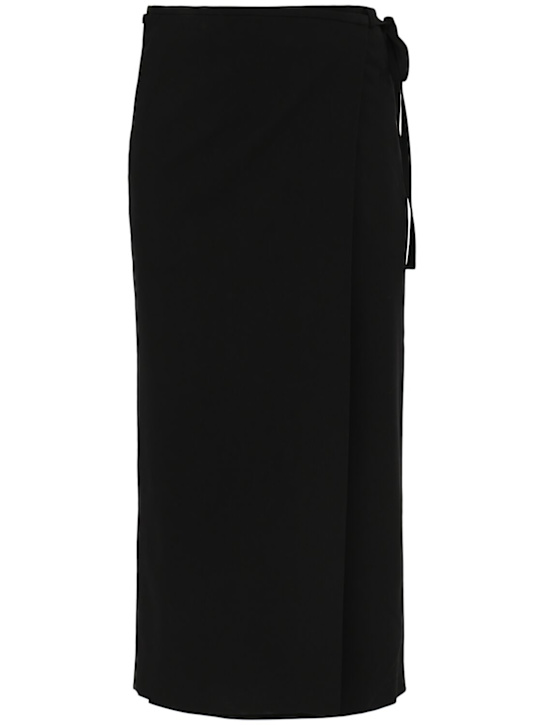 Dunst: Maxiwickelrock - Schwarz - women_0 | Luisa Via Roma