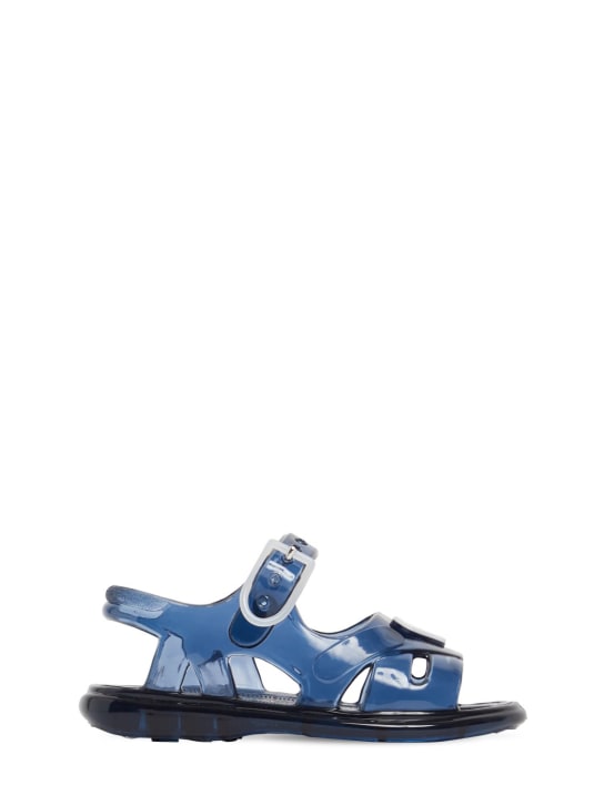 Emporio Armani Logo jelly sandals vivatumusica