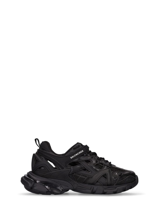 Balenciaga Track.2 faux leather lace-up sneakers