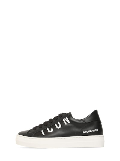 Dsquared2 Leather lace-up sneakers