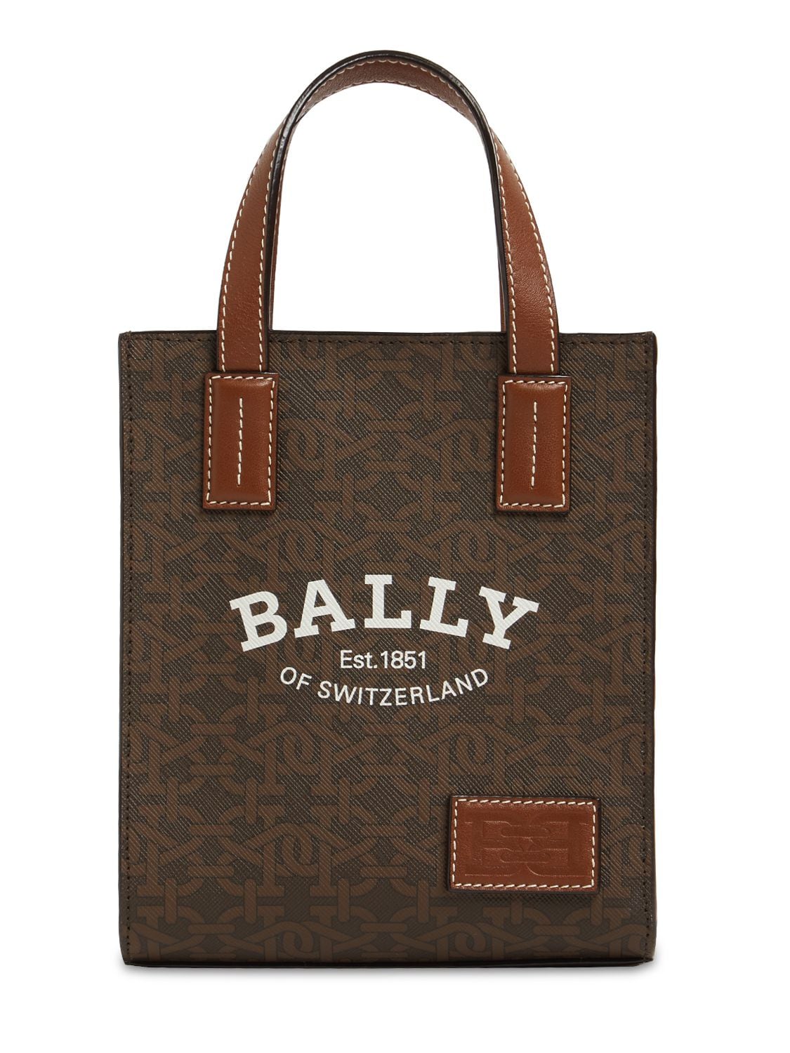 Bally XS CRYSTALIA MONOGRAM提花托特包